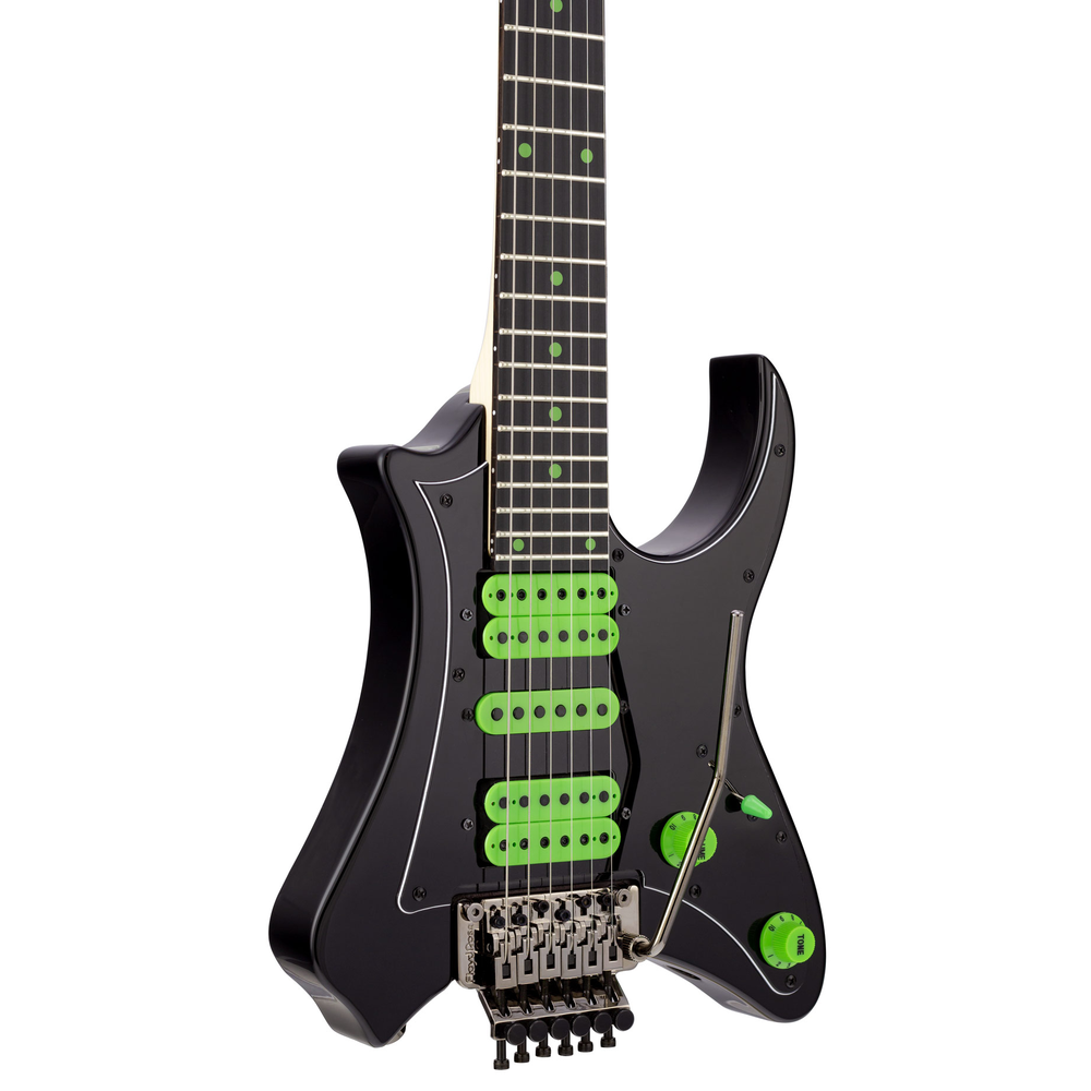Traveller Guitar Vaibrant 88 Deluxe Electric Guitar in Cosmic Black
