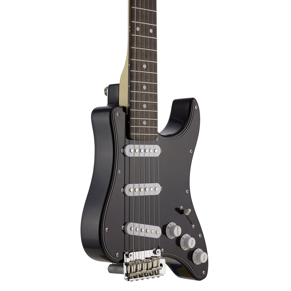 Traveller Guitar Travelcaster Deluxe Electric Guitar in Black