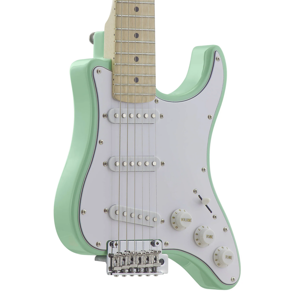 Traveller Guitar Travelcaster Deluxe Electric Guitar in Surf Green