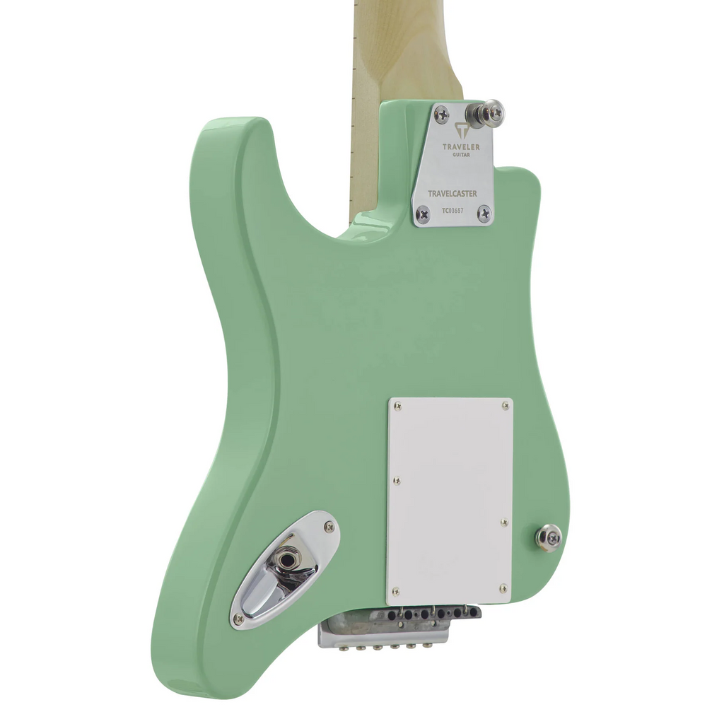 Traveller Guitar Travelcaster Deluxe Electric Guitar in Surf Green