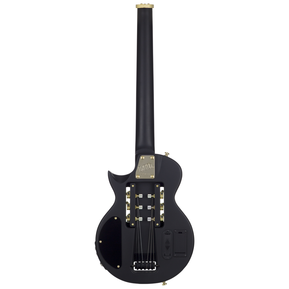 Traveller Guitar x ESP EC-1 Custom Electric Guitar in Vintage Black