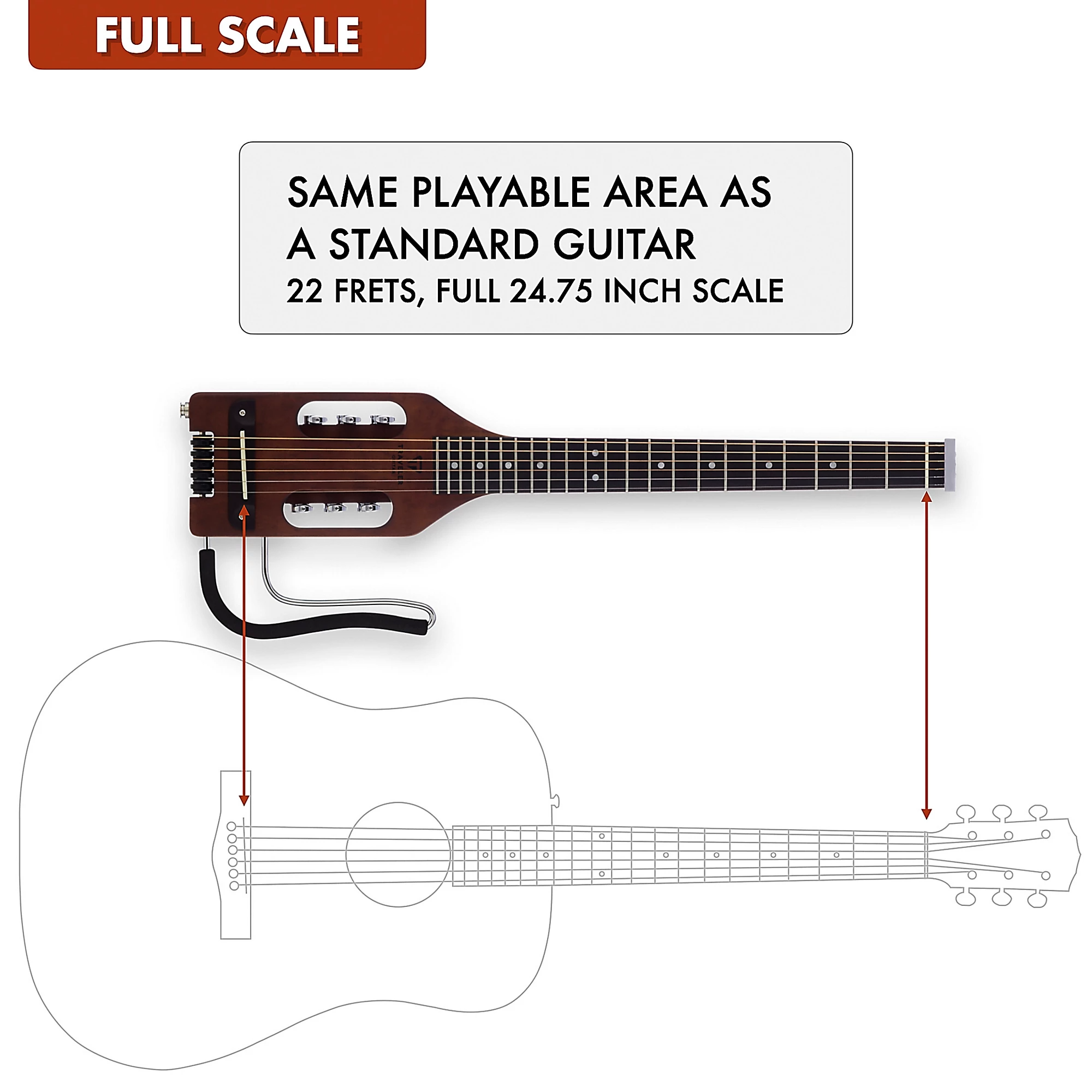 Traveler Guitar Ultra-Light Acoustic Guitar (Left Handed) - Antique Brown