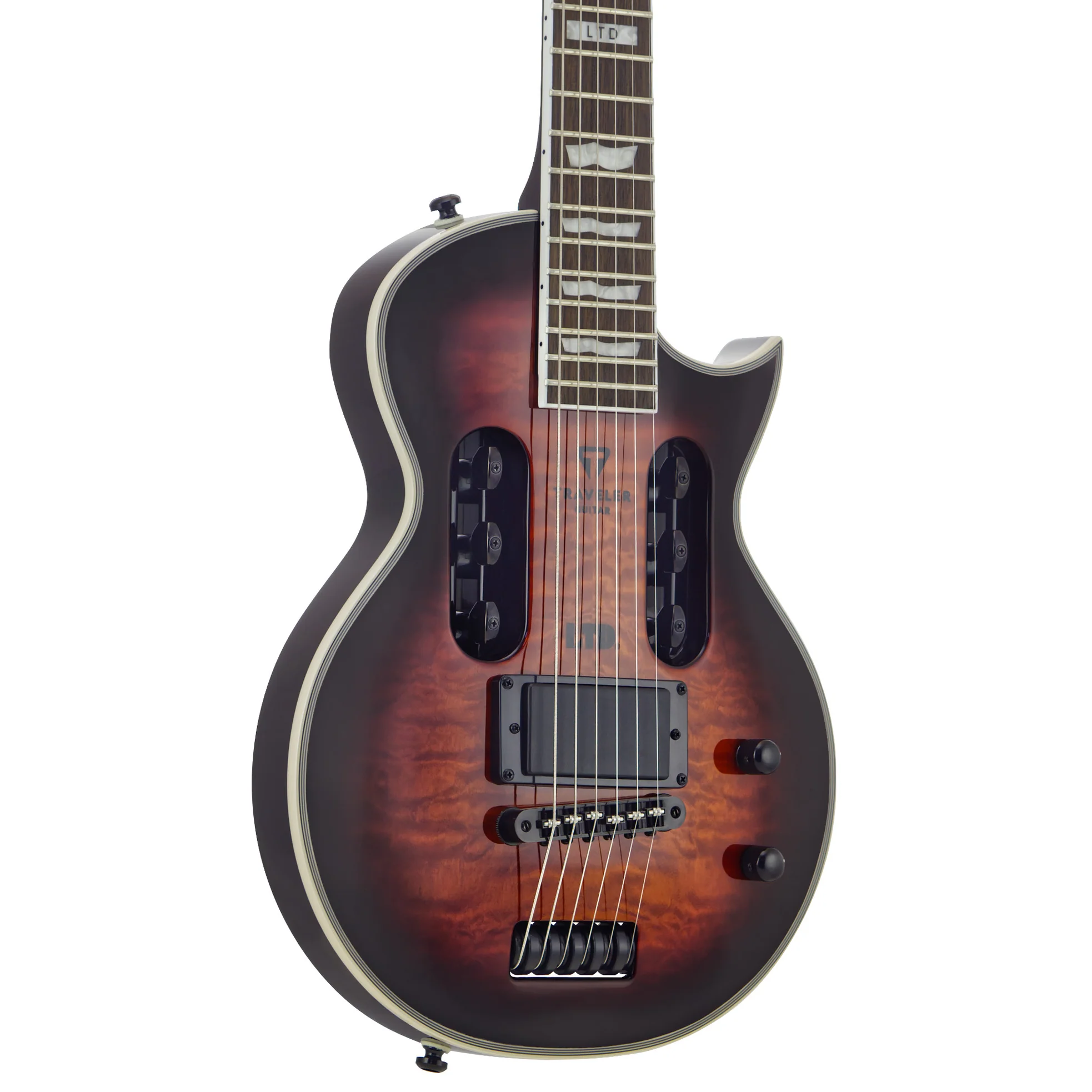 Traveler Guitar LTD EC-1 - Dark Brown Sunburst