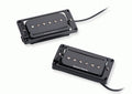 Seymour Duncan P Rails W Flat Triple Shot Set in Black