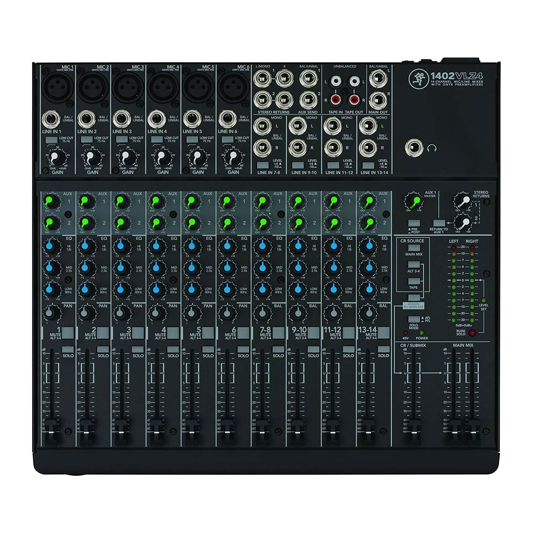Mackie 1402VLZ4 14-Channel Compact Mixer