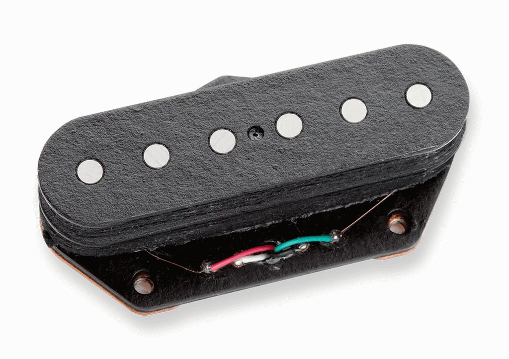 Seymour Duncan BG1400 Tele Lead Stack Bridge pickup for electric guitar, featuring stacked single-coil design and black finish.