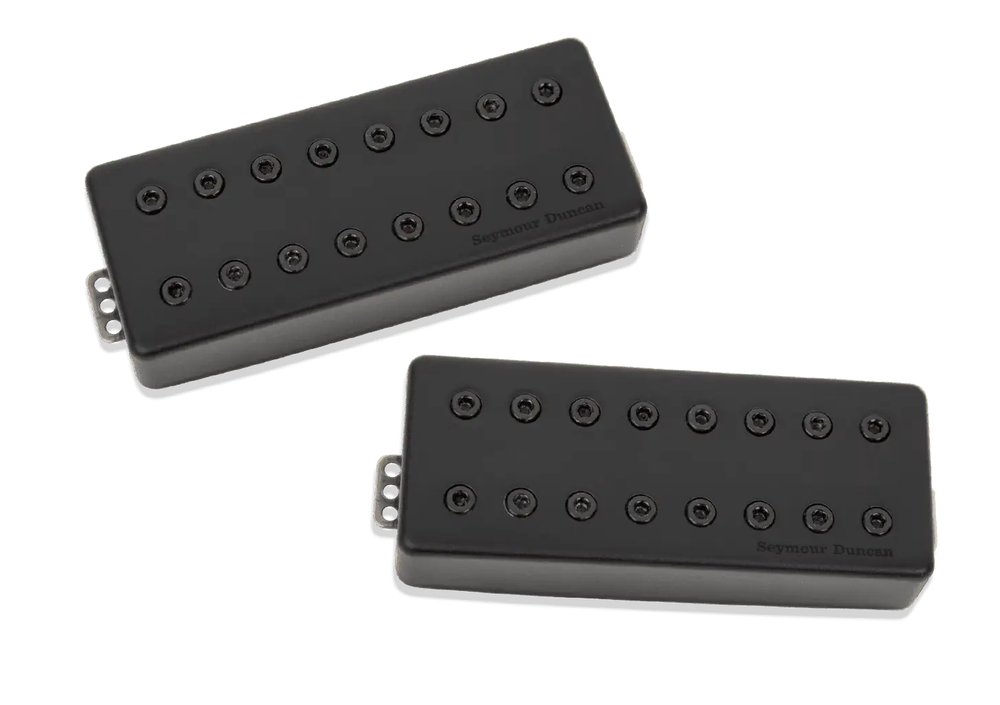 Seymour Duncan Mark Holcomb Signature Scarlet & Scourge Passive 8 string Humbucker Pickup Set - Black Cover