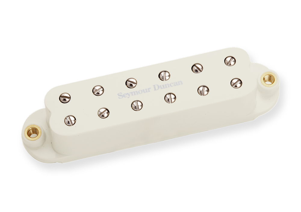 Seymour Duncan Little 78 Stratocaster bridge pickup in parchment, showcasing its sleek design and wiring.