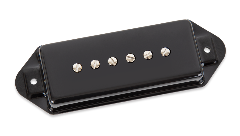Seymour Duncan Silencer P90B Dog Ear Guitar Bridge Pickup - Hot Black