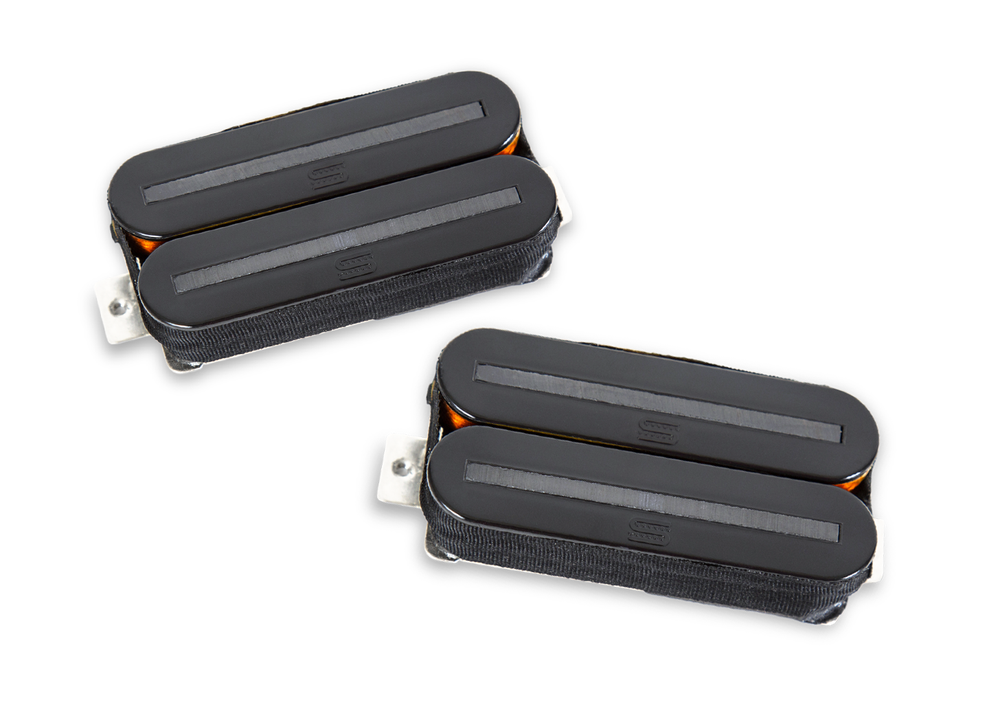 Seymour Duncan Slug Rail Humbucker Guitar Pickup Set - Black