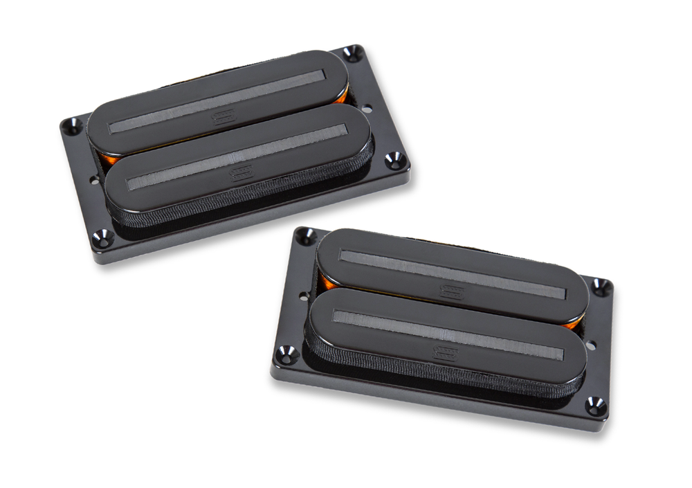 Seymour Duncan Slug Rail Humbucker Guitar Pickup Set - Black