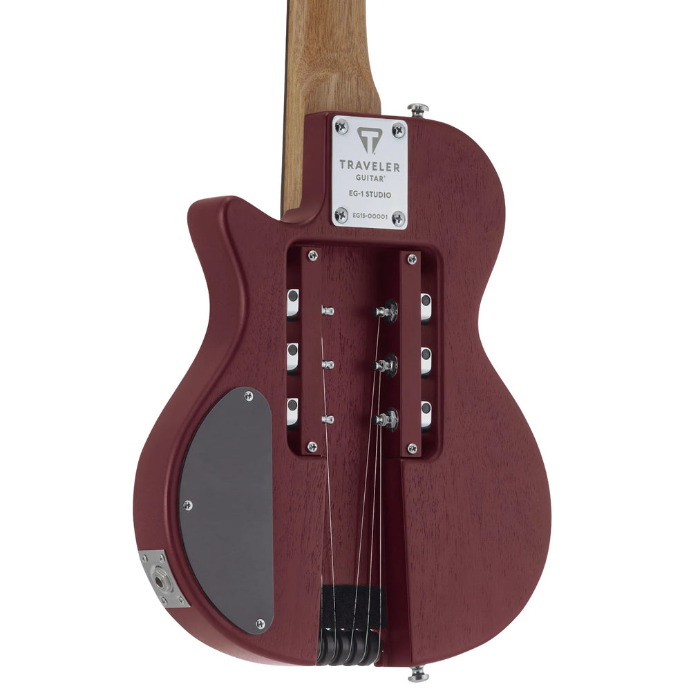 Traveler Guitar EG-1 Studio Electric Guitar - Matte Red
