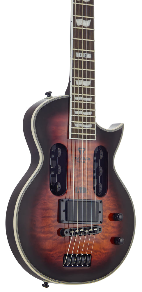 Traveler Guitar LTD EC-1 - Dark Brown Sunburst