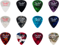 Fender 351 Dotted Celluloid Picks, 12-Pack, Medium