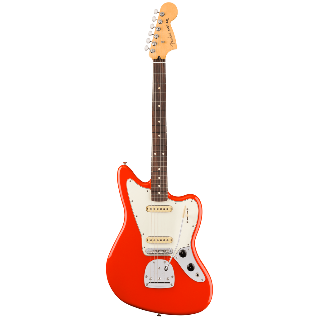 Fender Player II Jaguar Electric Guitar w Rosewood Fretboard - Coral Red