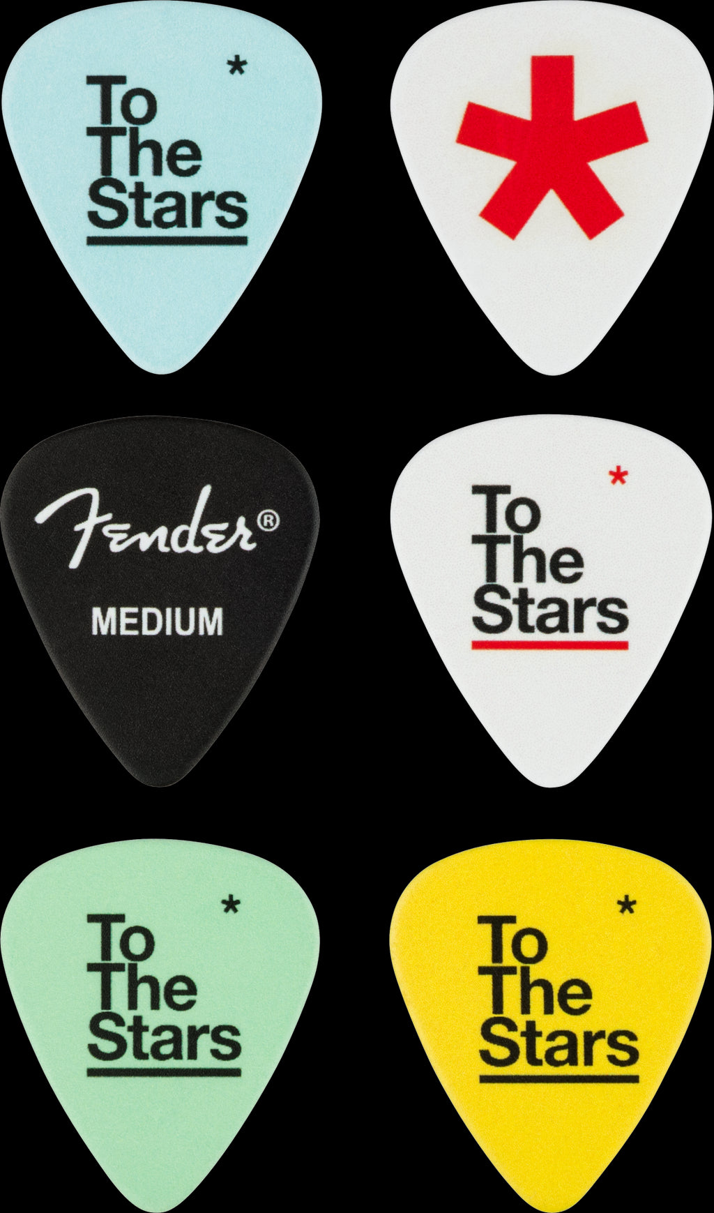 Fender Tom DeLonge 351 Celluloid Guitar Picks