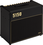 EVH 5150 Iconic Series 40W EL34 guitar combo amplifier in black with single 12-inch speaker and control panel.