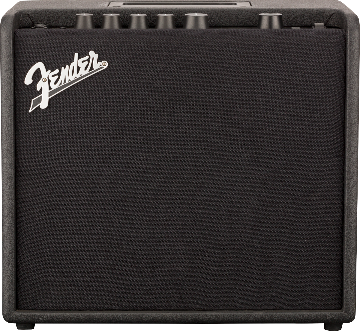 Fender Mustang LT25 25W guitar combo amplifier with 1x8-inch speaker and built-in effects, ideal for practice and casual playing.