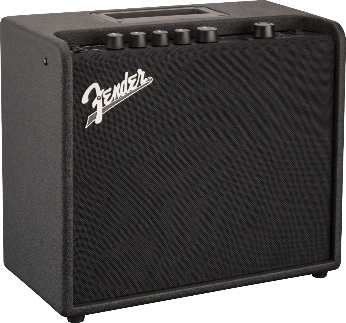 Fender Mustang LT25 25W guitar combo amplifier with 1x8" speaker and onboard effects, ideal for practice and practice sessions.