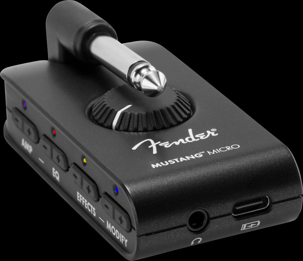 Fender Mustang Micro Headphone Amplifier with Bluetooth and Effects