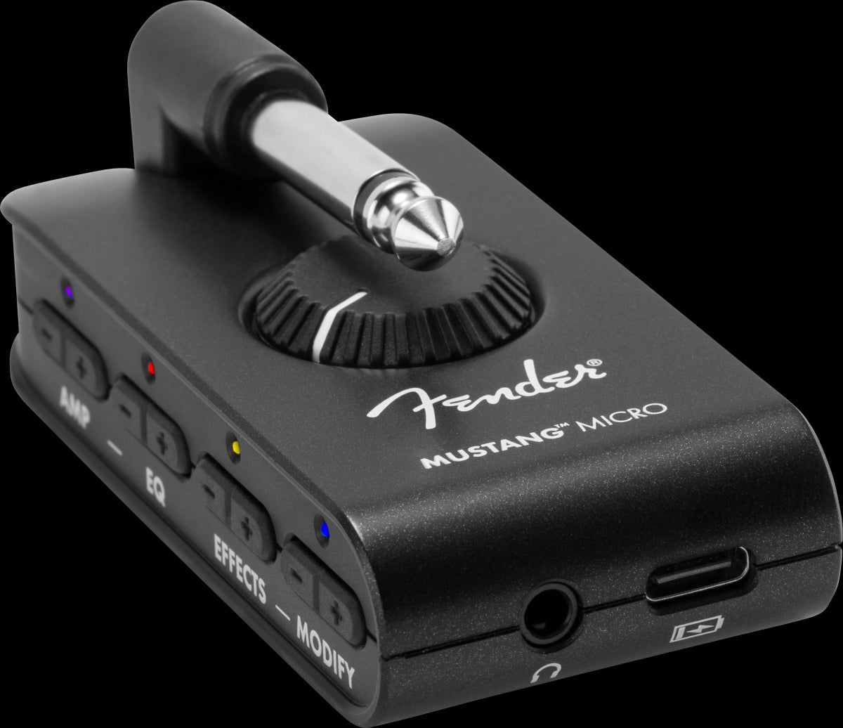 Fender Mustang Micro Headphone Amplifier with Bluetooth and Effects