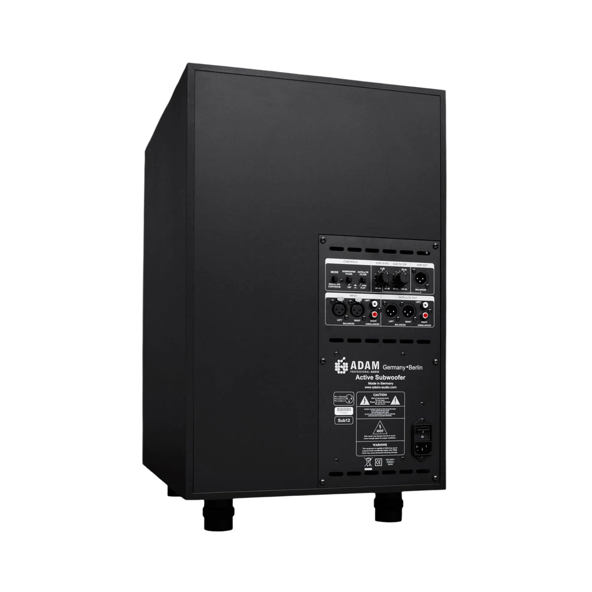 ADAM Audio Sub12 12-inch powered studio subwoofer for professional audio and studio monitor setups.