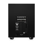 ADAM Audio Sub15 15-inch powered studio subwoofer with sleek black enclosure and control panel for professional audio monitoring.