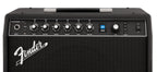 Fender Mustang LTX50 guitar amplifier with control knobs and speaker grille, 240V AUS model for electric guitar sound.