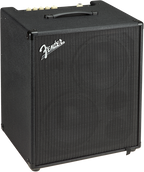 Fender Rumble Stage 800 bass guitar combo amplifier with control knobs and speaker grille, designed for professional bass amplification.