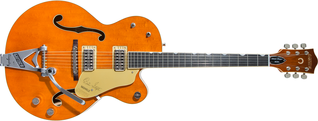 Gretsch G6120T BSSMK Brian Setzer Sig Nash Bigsby Ebny FB Smoke Orange
