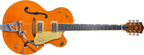 Gretsch G6120T BSSMK Brian Setzer Sig Nash Bigsby Ebny FB Smoke Orange