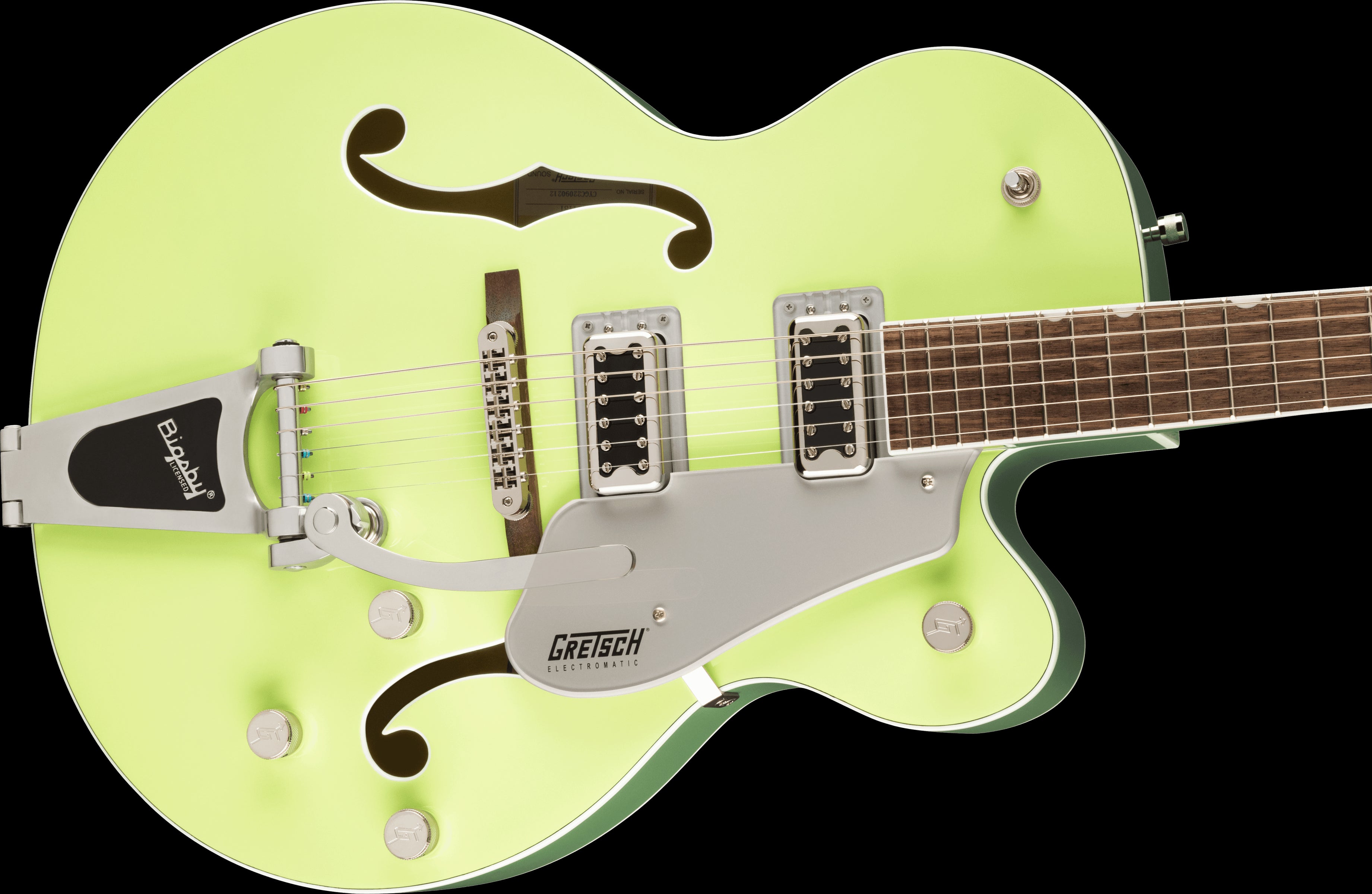 Gretsch Electromatic Single-Cut Classic Hollowbody Guitar w/Bigsby in Two-Tone Anniversary Cream