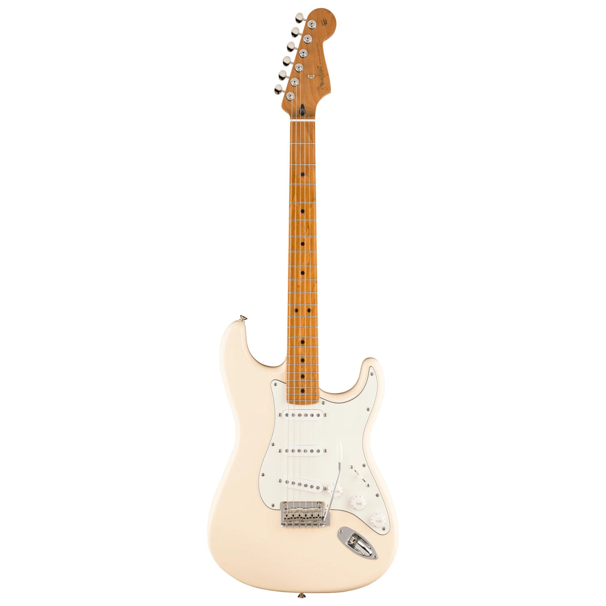 Fender Limited Edition Player II Stratocaster Electric Guitar with Roast Maple Fingerboard in Olympic White
