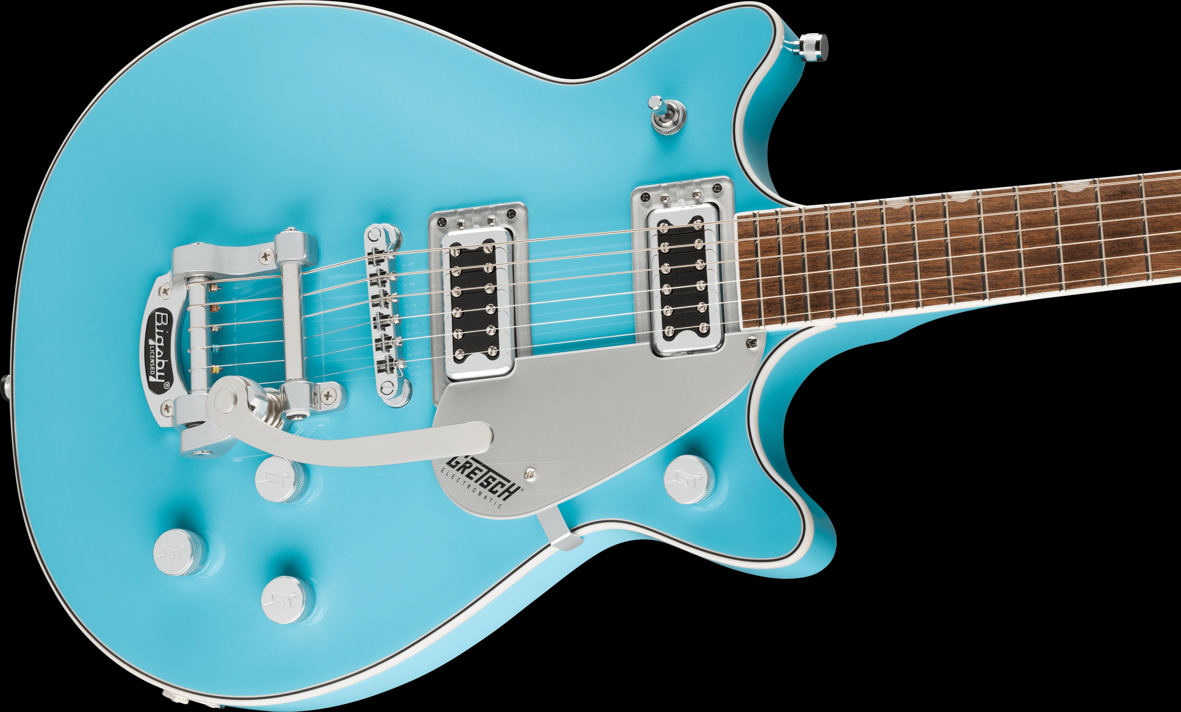 Gretsch G5232T Electromatic Double Jet FT Electric Guitar with Bigsby - Kailani Blue