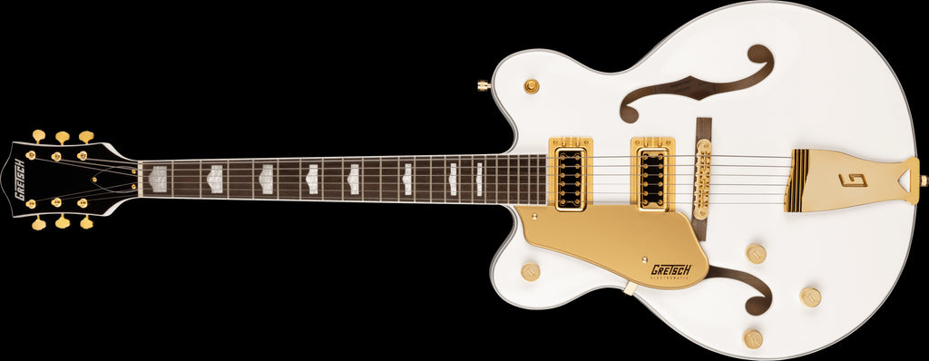 Gretsch G5422GLH EMTC Classic Hollow-Body Left-Handed Electric Guitar - Snowcrest White