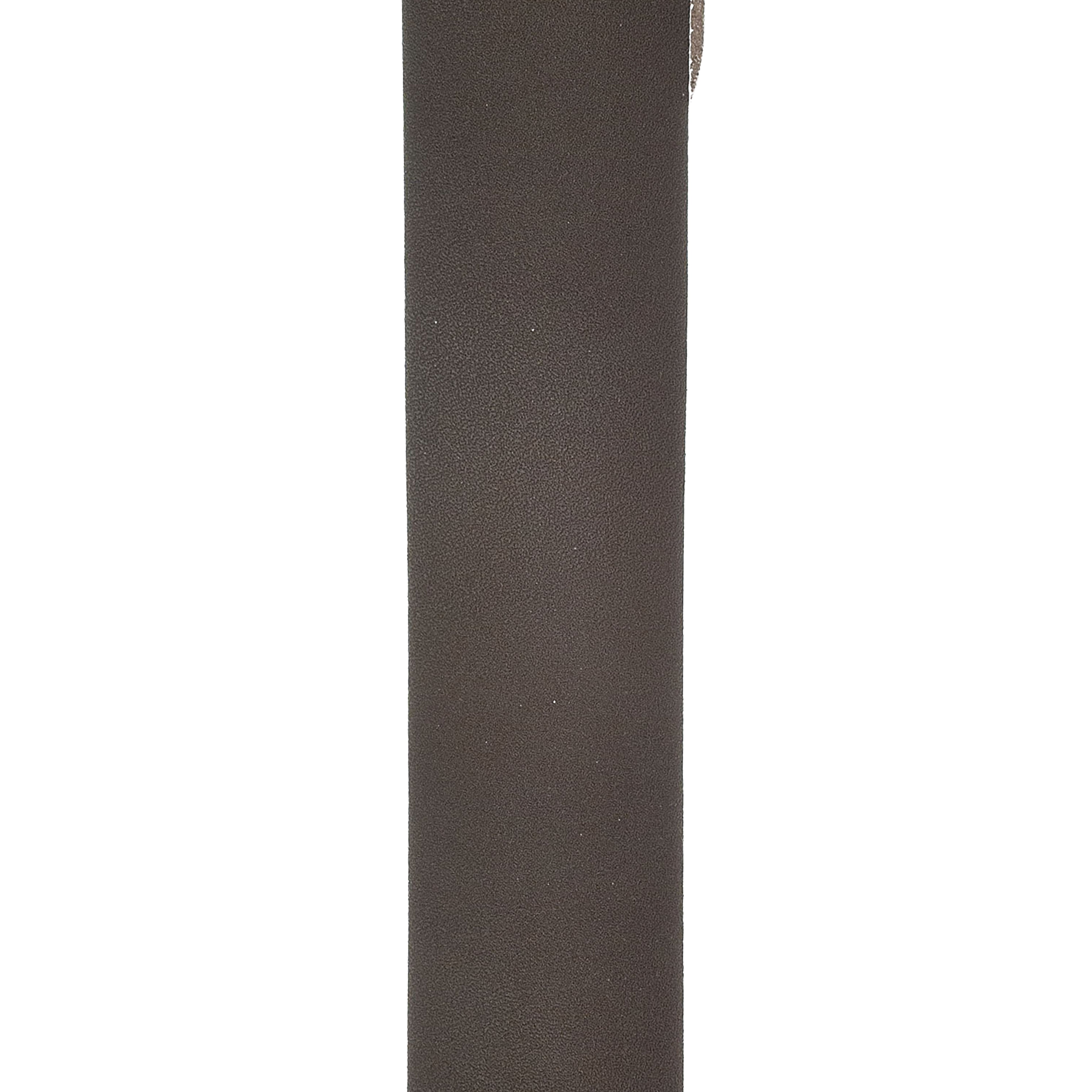 2.5 INCH BASIC LEATHER GUITAR STRAP BROWN