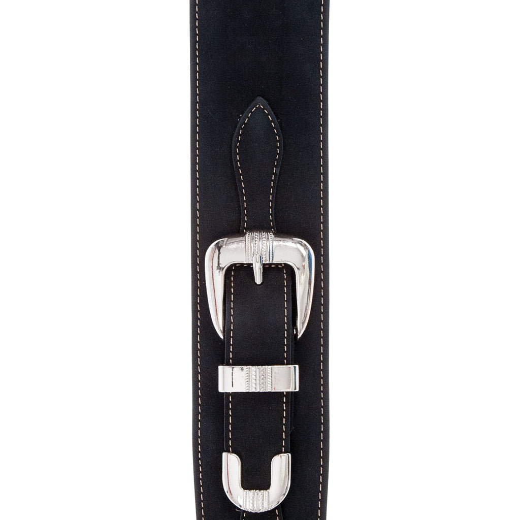 2.5 INCH LTH BELT BUCKLE BLACK STRAP