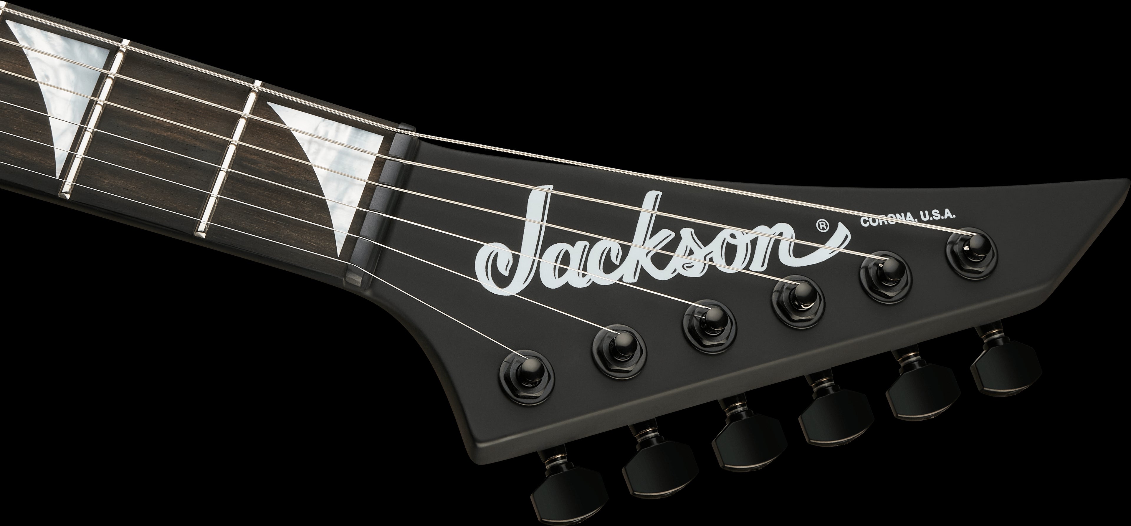 Jackson American Series Rhoads RR24 HT EB FB - Satin Black