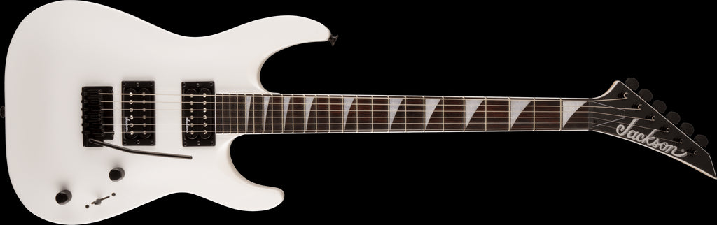 Jackson JS Series Dinky Arch Top Electric Guitar with Amaranth Fingerboard in Snow White