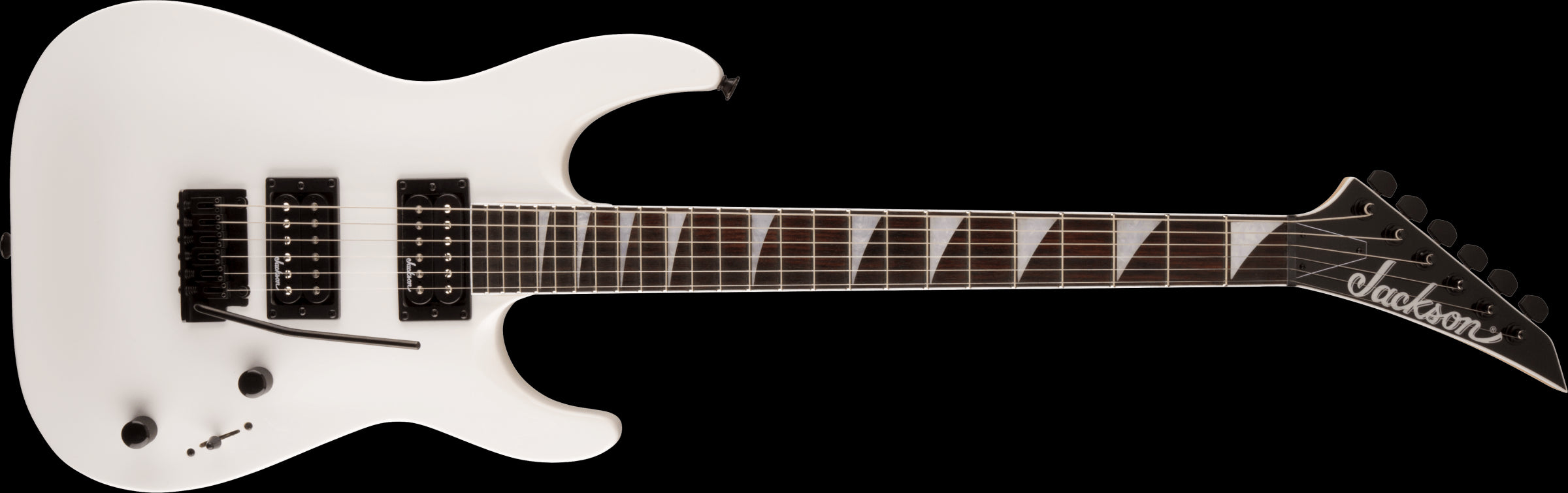Jackson JS Series Dinky Arch Top Electric Guitar with Amaranth Fingerboard in Snow White