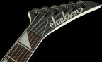 Jackson JS Series Rhoads JS32T, Amaranth Fingerboard, White with Black Bevels