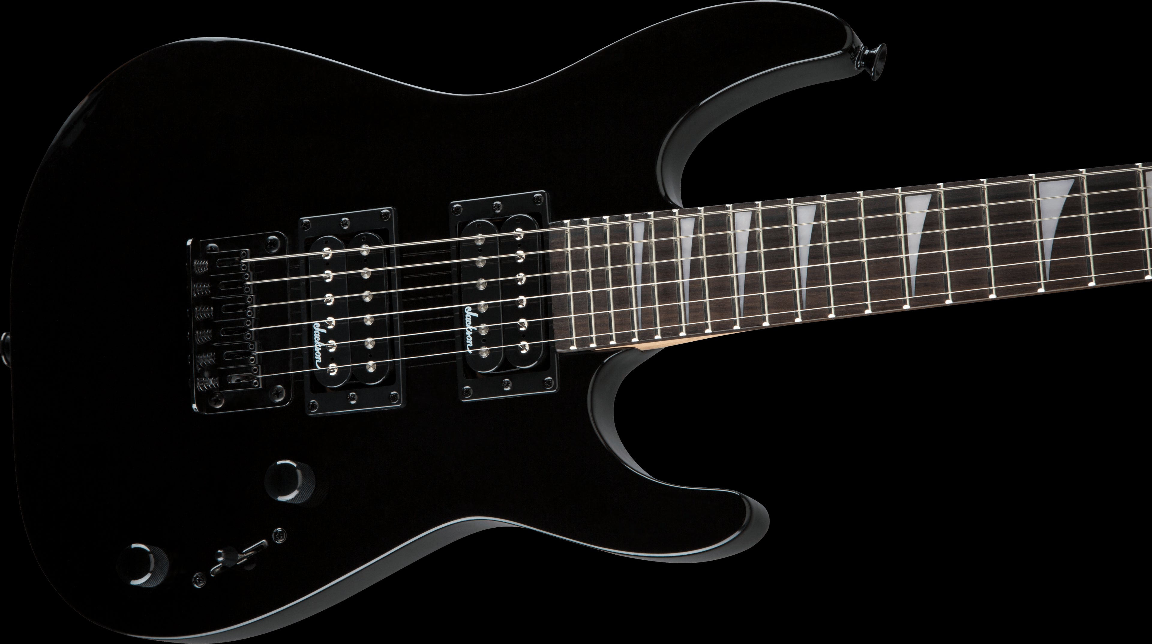 Jackson JS Series Dinky Minion JS1X Electric Guitar with Amaranth Fretboard - Gloss Black