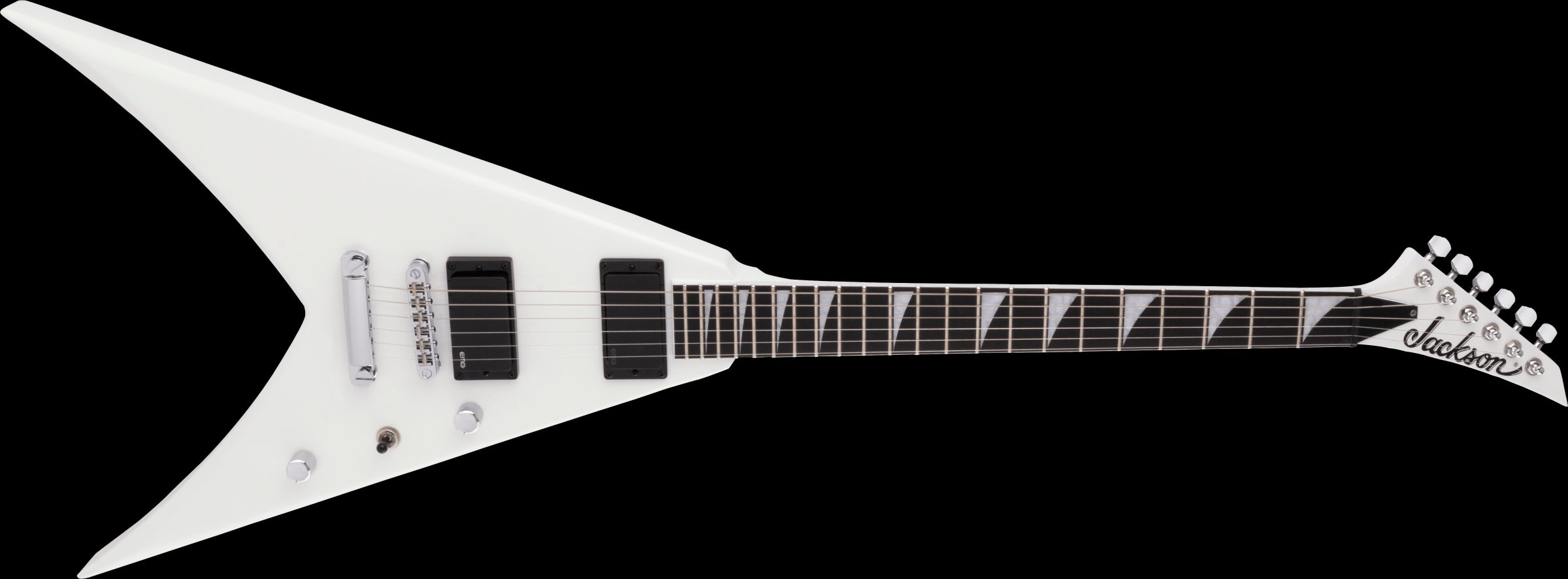 Jackson Pro Series King V Electric Guitar in Snow White