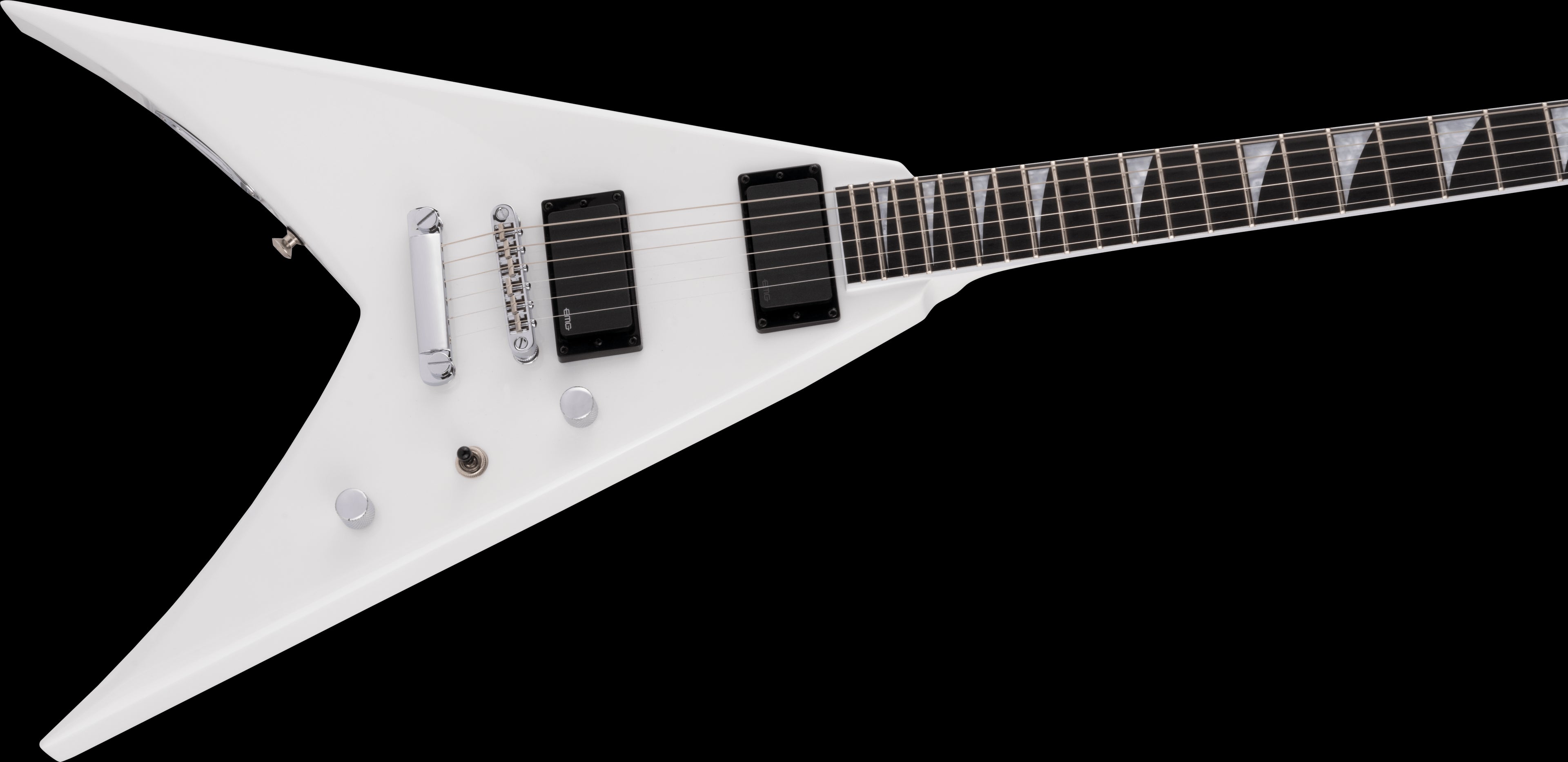 Jackson Pro Series King V Electric Guitar in Snow White
