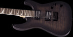 Jackson JS Series Dinky Arch Top JS32Q DKA HT Electric Guitar with Amaranth Fingerboard in Transparent Black Burst