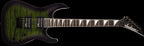 Jackson JS Series Dinky Arch Top JS32Q DKA HT Electric Guitar with Amaranth Fingerboard in Transparent Green Burst