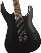 Jackson X Soloist SLA6 DX black electric guitar with a sleek body and six-string design, perfect for rock and metal playing.