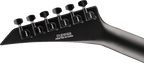 Jackson X Soloist SLA6 DX black electric guitar with sleek body, six-string design, and modern hardware, perfect for metal and rock styles.