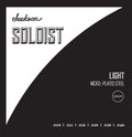 Jackson Soloist Strings Drop Light .009 .046