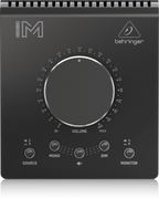 Behringer Studio M studio monitor controller with multiple input and output options for professional audio setup.